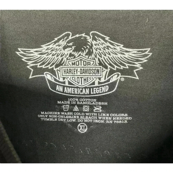 Harley Davidson Project Livewire Size XL Short Sleeve T-Shirt Biker Riding Black - Picture 4 of 4